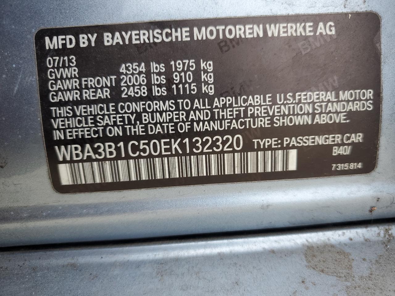2014 BMW 3er - Image 12