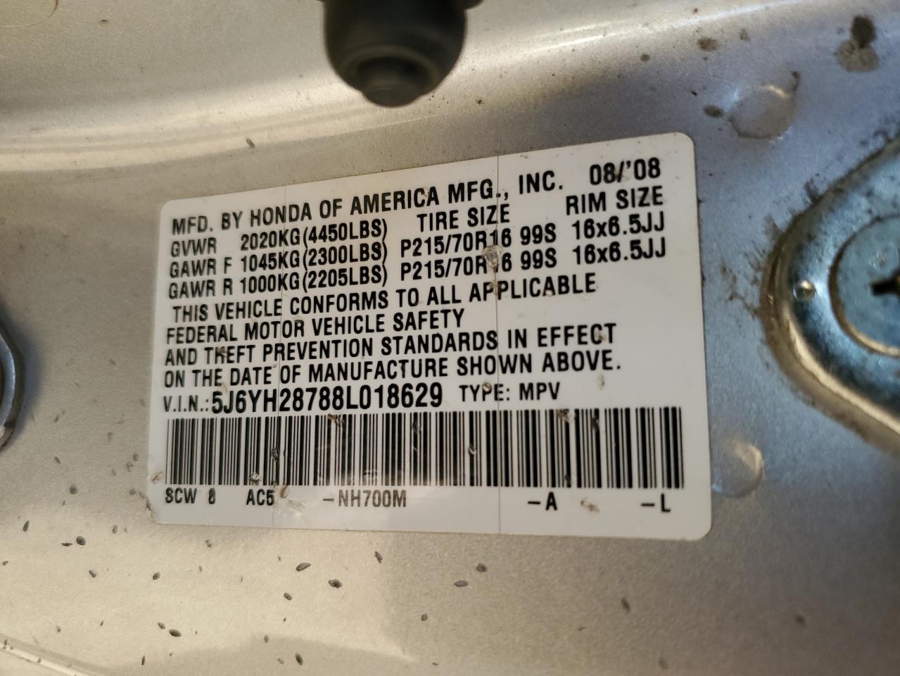 2008 Honda Element - Image 12