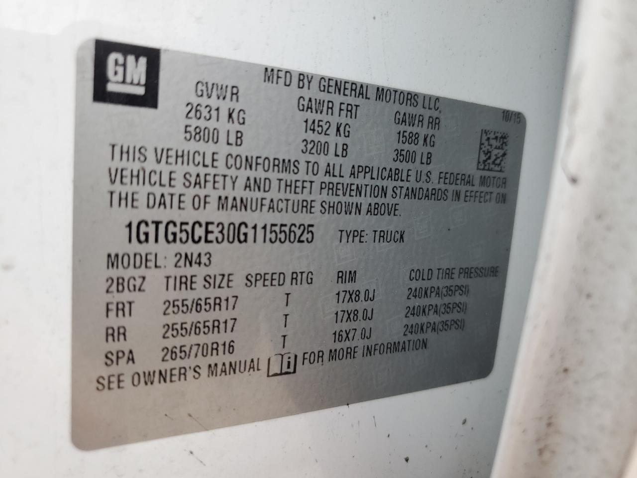 2016 GMC Canyon - Image 12