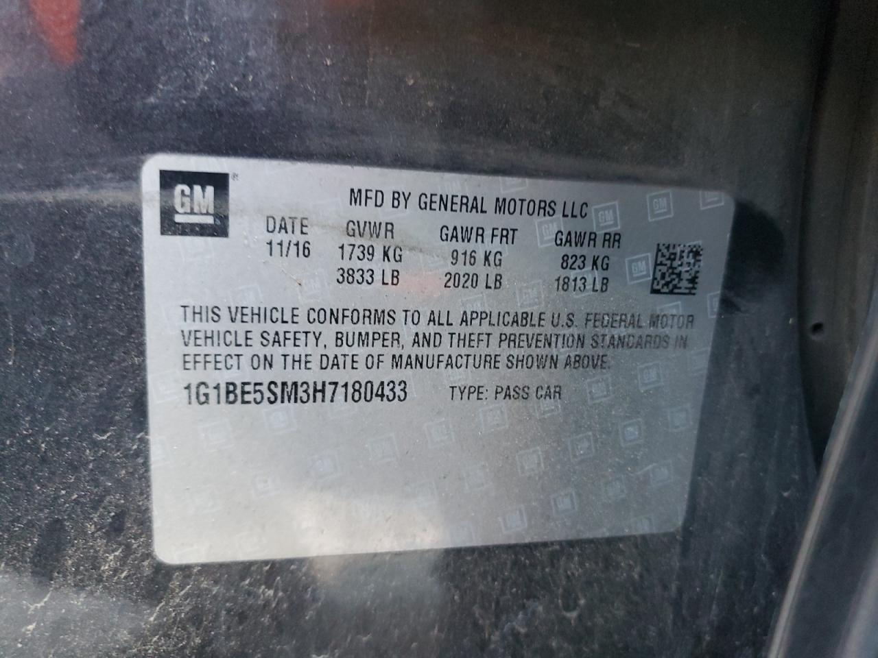 2017 Chevrolet Cruze - Image 12