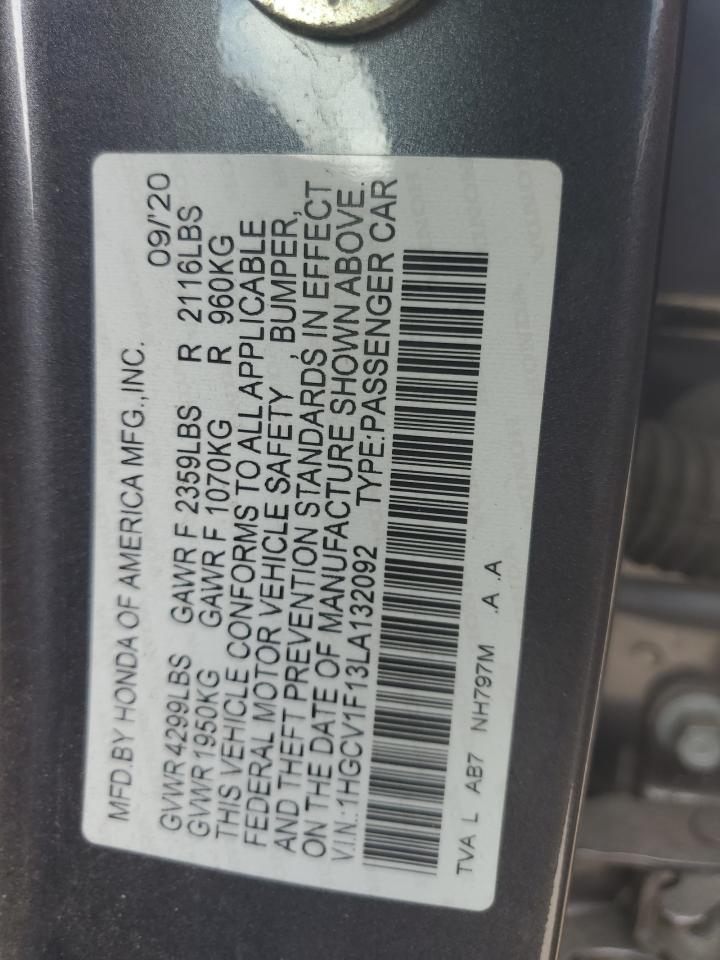 2020 Honda Accord - Image 14