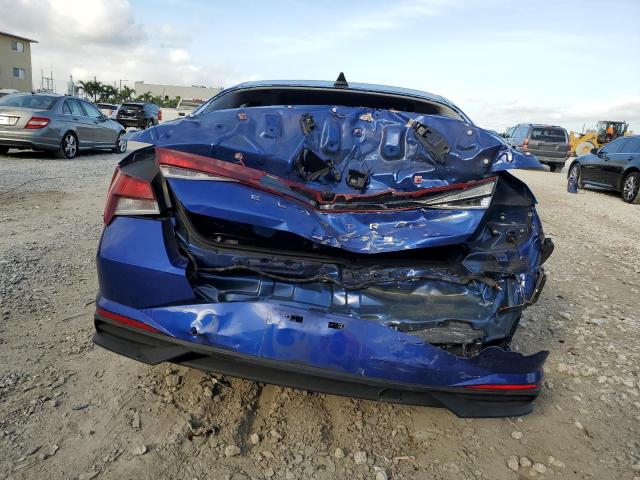  HYUNDAI ELANTRA 2021 Blue