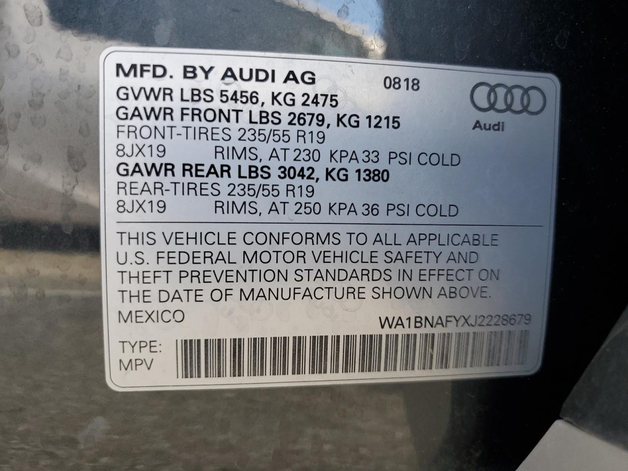 2018 Audi Q5 - Image 14