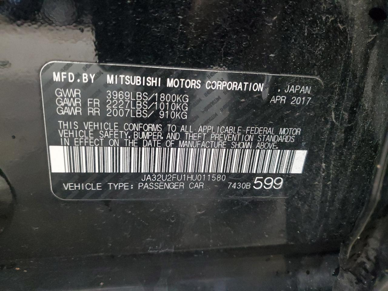 2017 Mitsubishi Lancer - Image 12