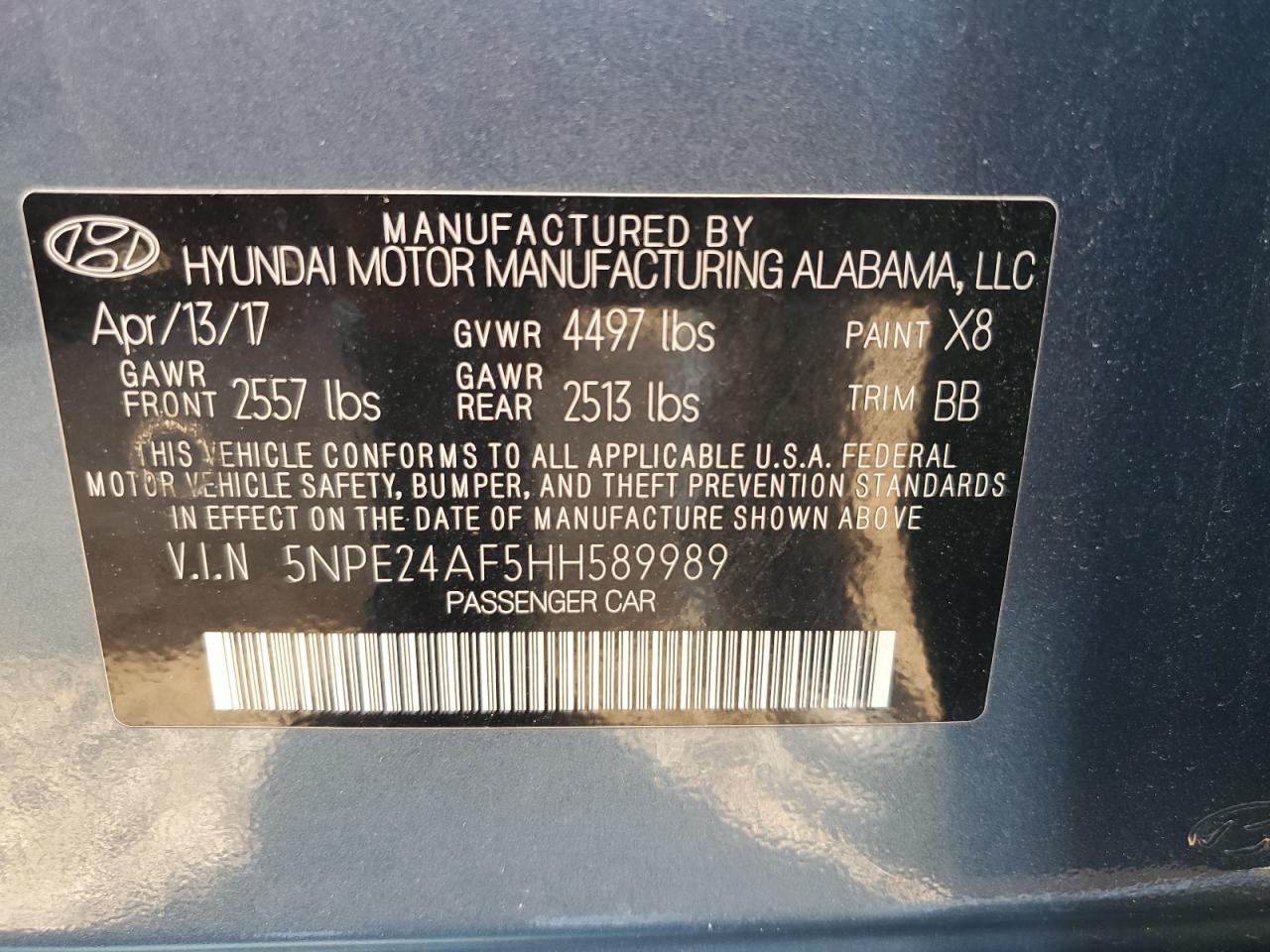 2017 Hyundai Sonata - Image 12