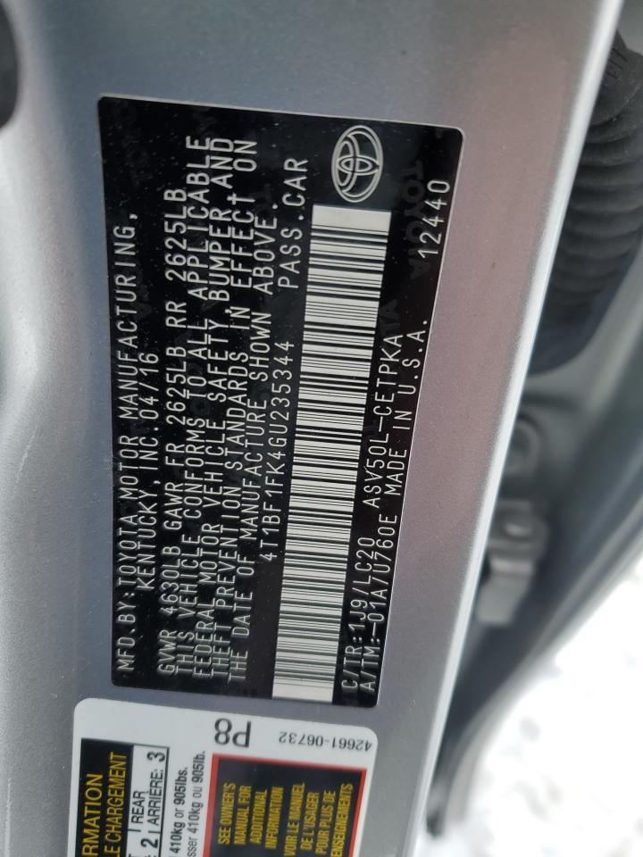 2016 Toyota Camry - Image 14