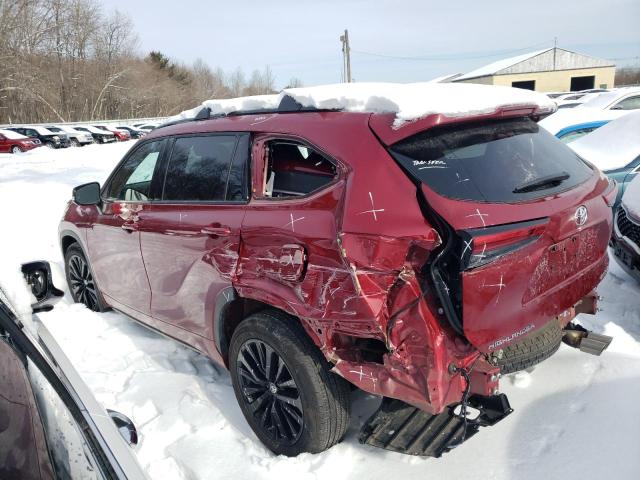  TOYOTA HIGHLANDER 2023 Red