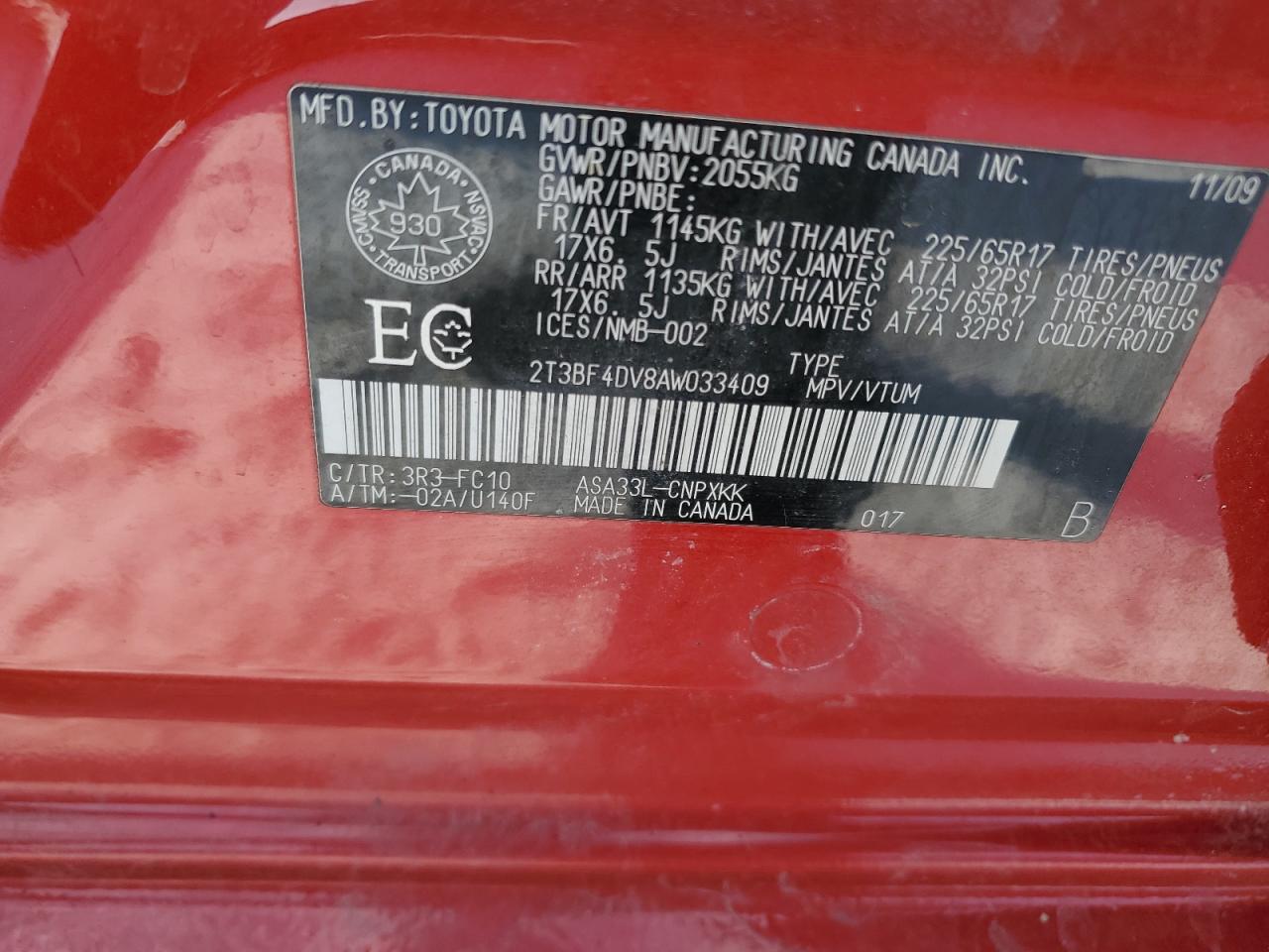 2010 Toyota RAV 4 - Image 13