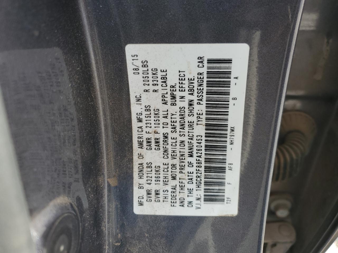 2015 Honda Accord - Image 15