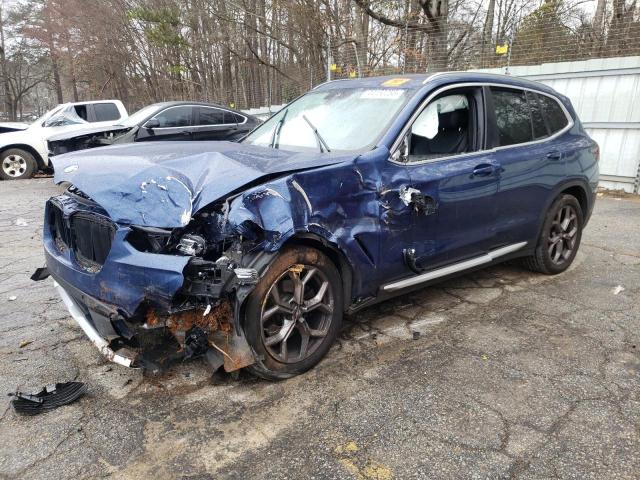  BMW X3 2023 Синий