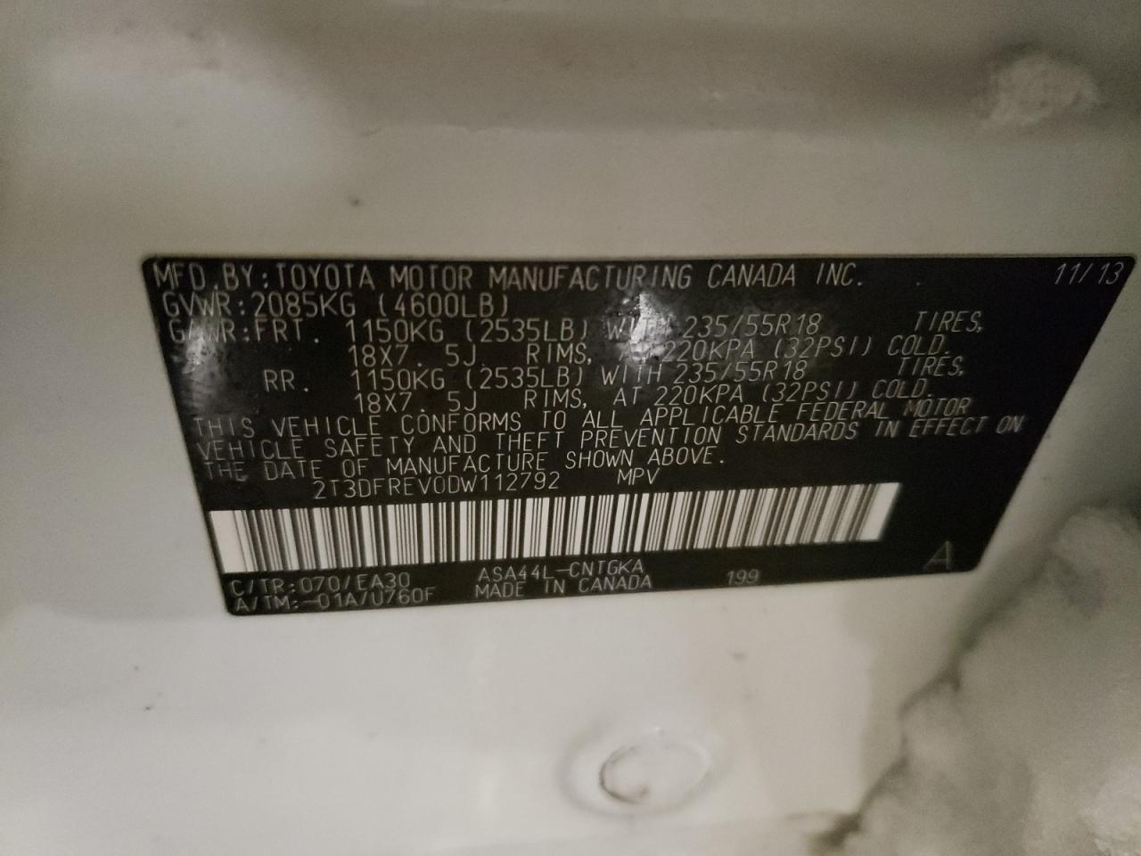 2013 Toyota RAV 4 - Image 13