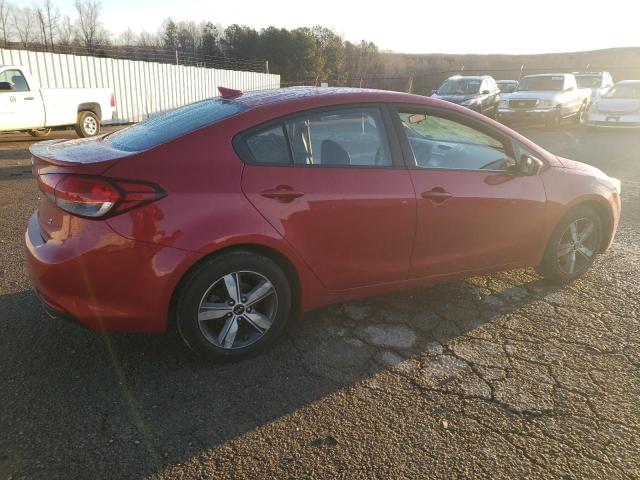  KIA FORTE 2018 Red