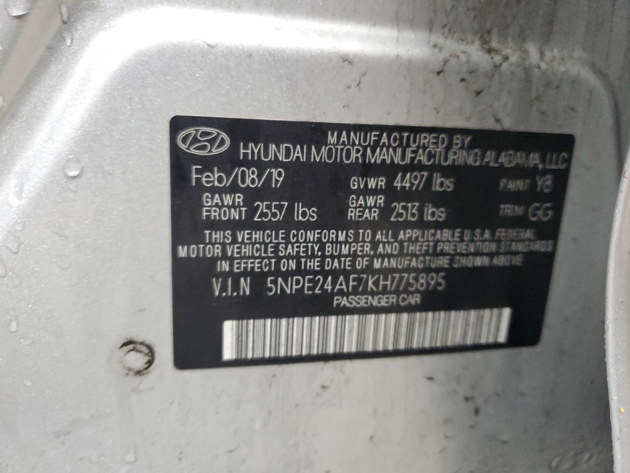 2019 Hyundai Sonata - Image 12