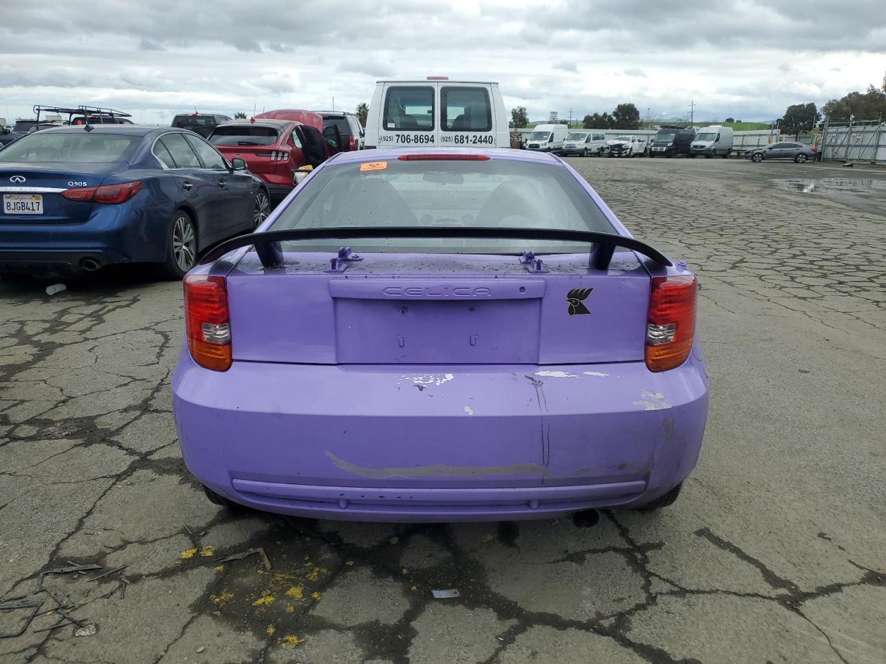 2001 Toyota Celica Gt VIN: JTDDR32T310099348 Lot: 43215605
