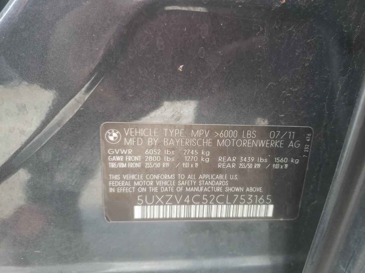 2012 BMW X5 - Image 13