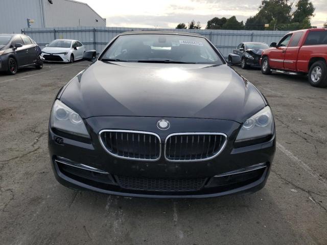 Cabriolets BMW 6 SERIES 2012 Czarny