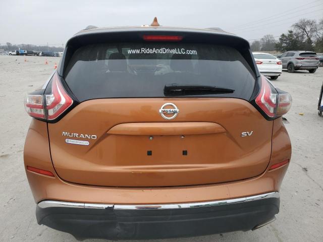  NISSAN MURANO 2017 Оранжевый