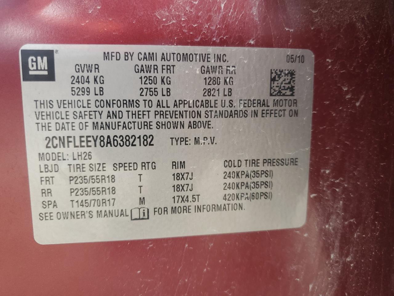 2010 Chevrolet Equinox - Image 15