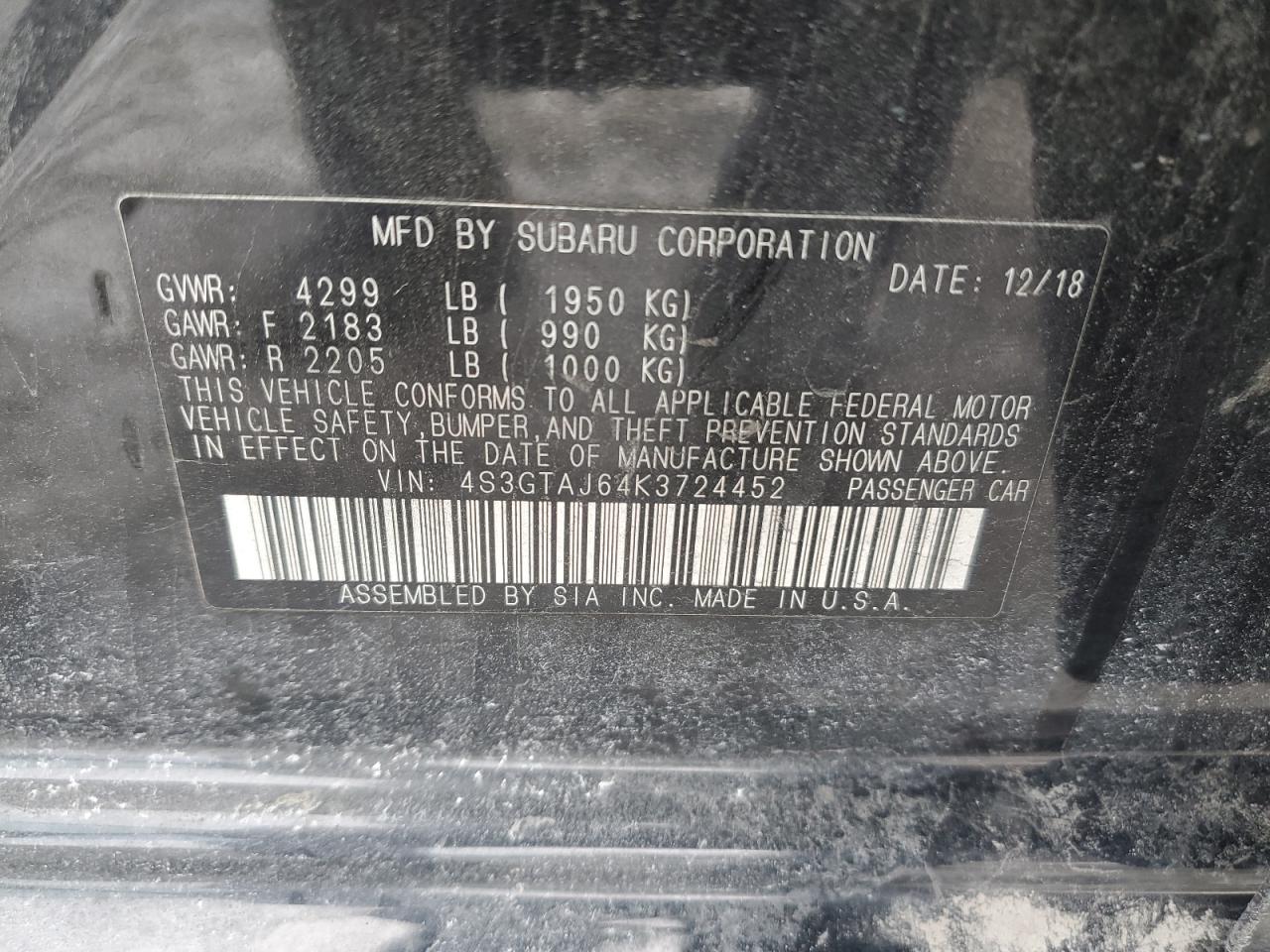 2019 Subaru Impreza - Image 15