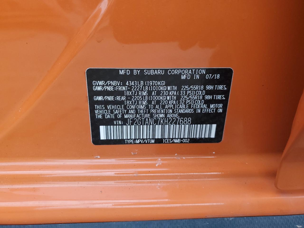 2019 Subaru XV - Image 12