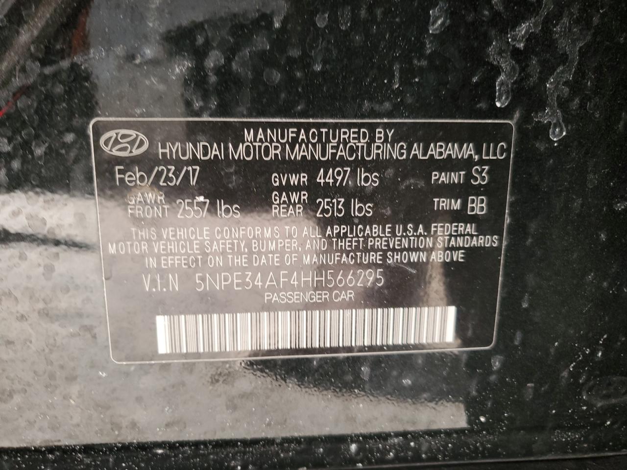 2017 Hyundai Sonata - Image 13