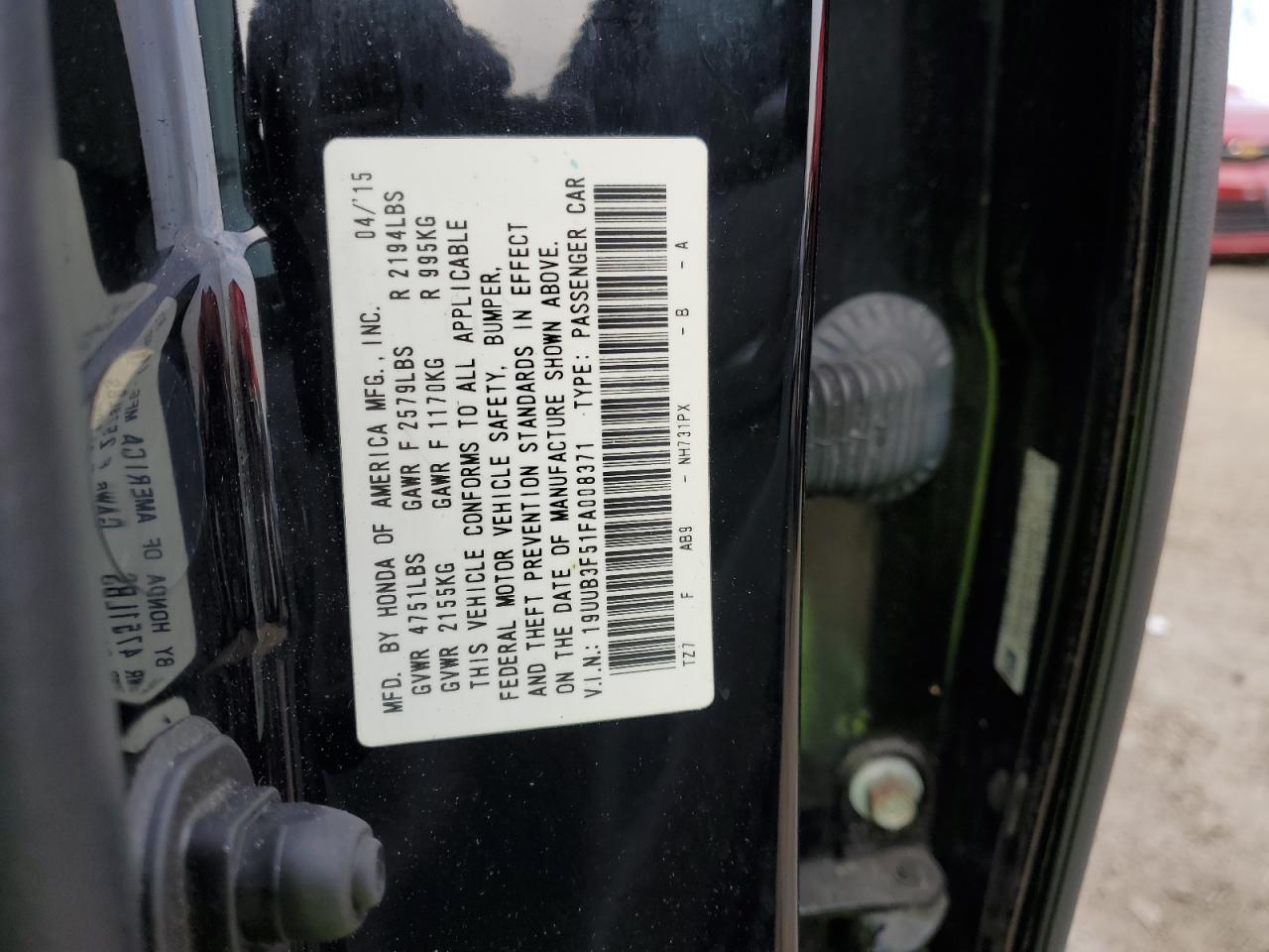 2015 Acura TLX - Image 12