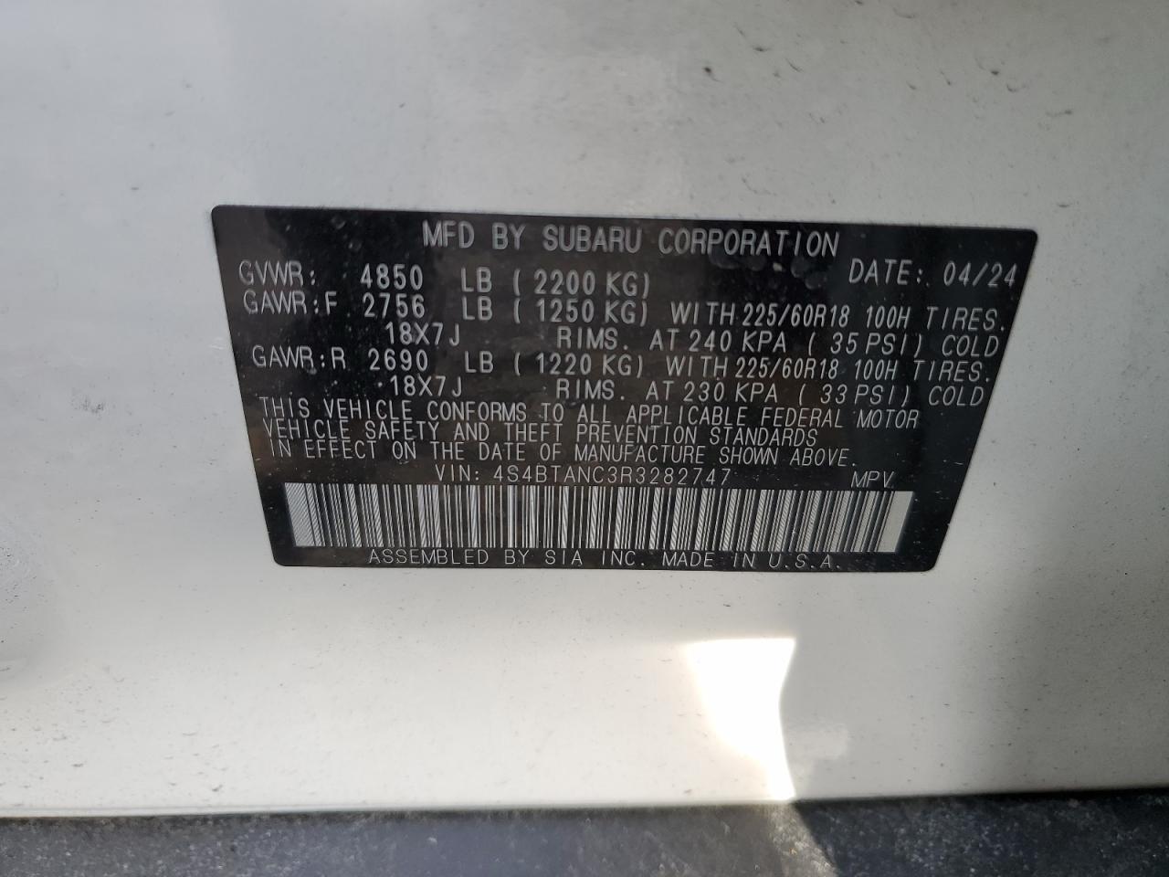2024 Subaru Outback - Image 13