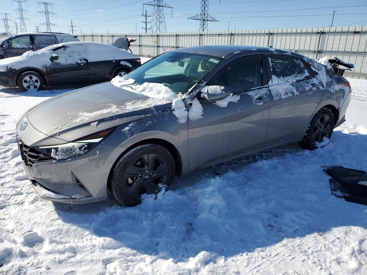 2021 Hyundai Elantra Sel იყიდება Elgin-ში, IL - Rear End