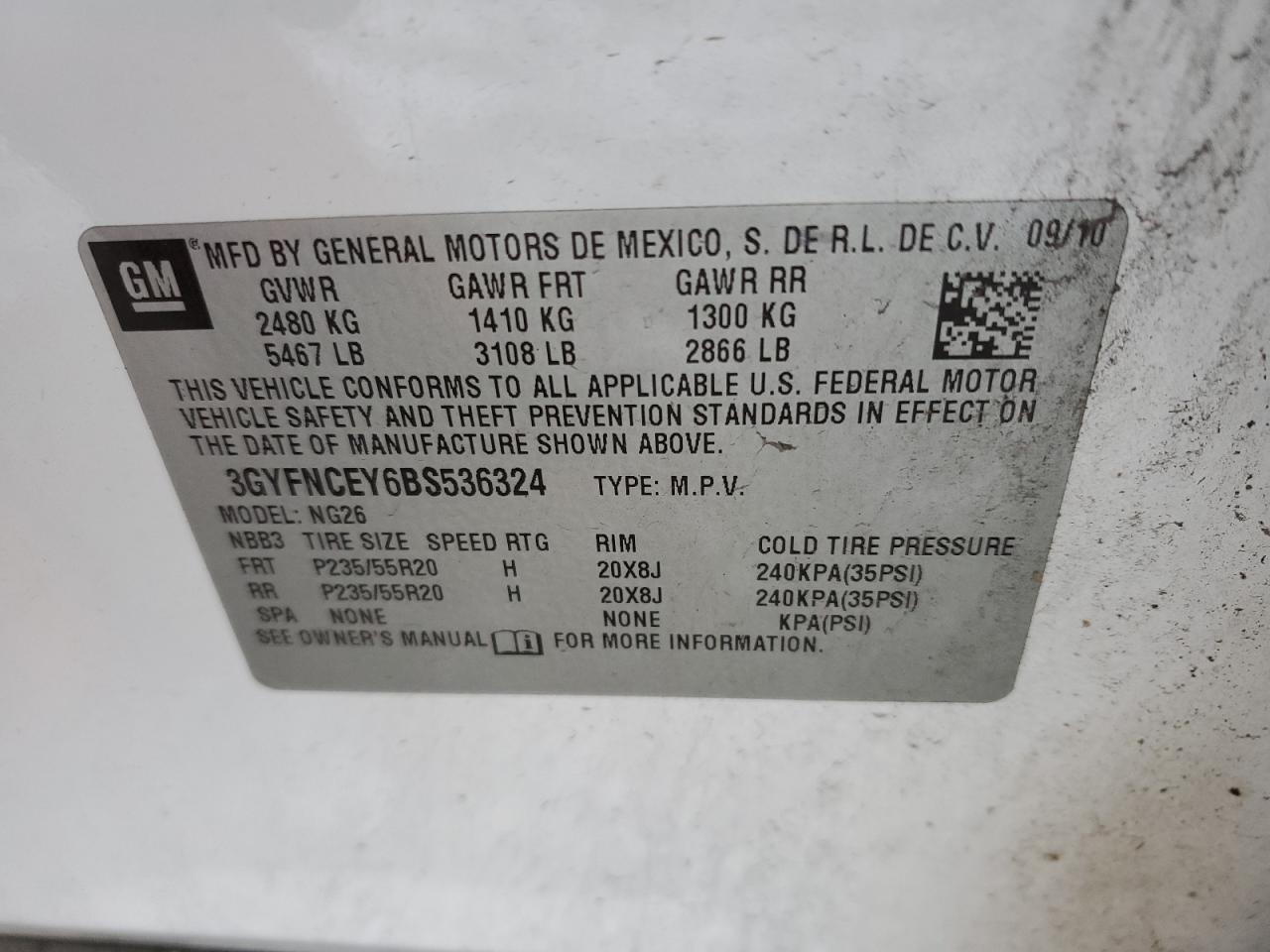 2011 Cadillac SRX - Image 13