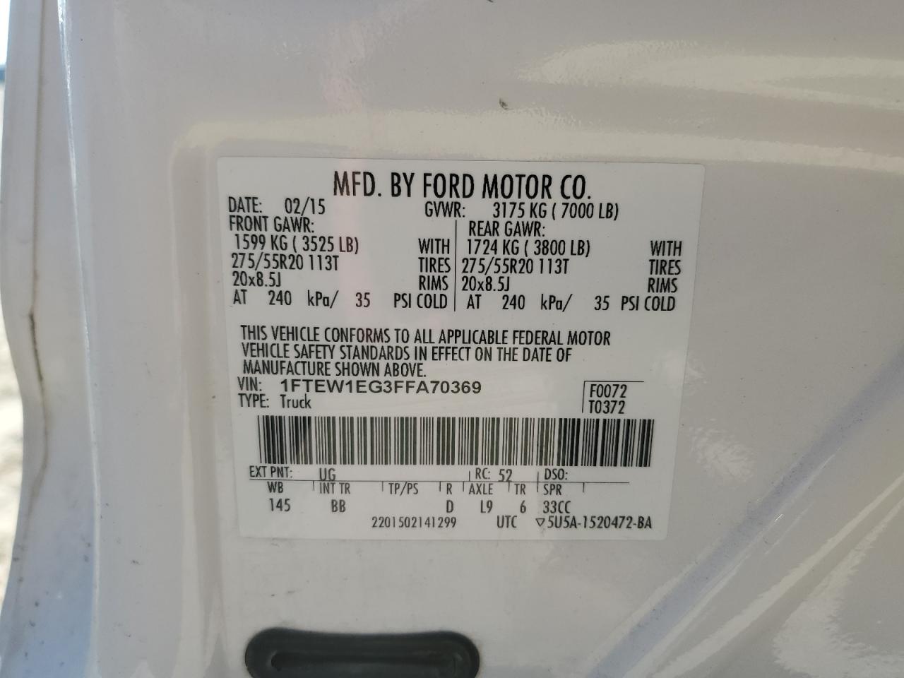 2015 Ford F-150 - Image 13