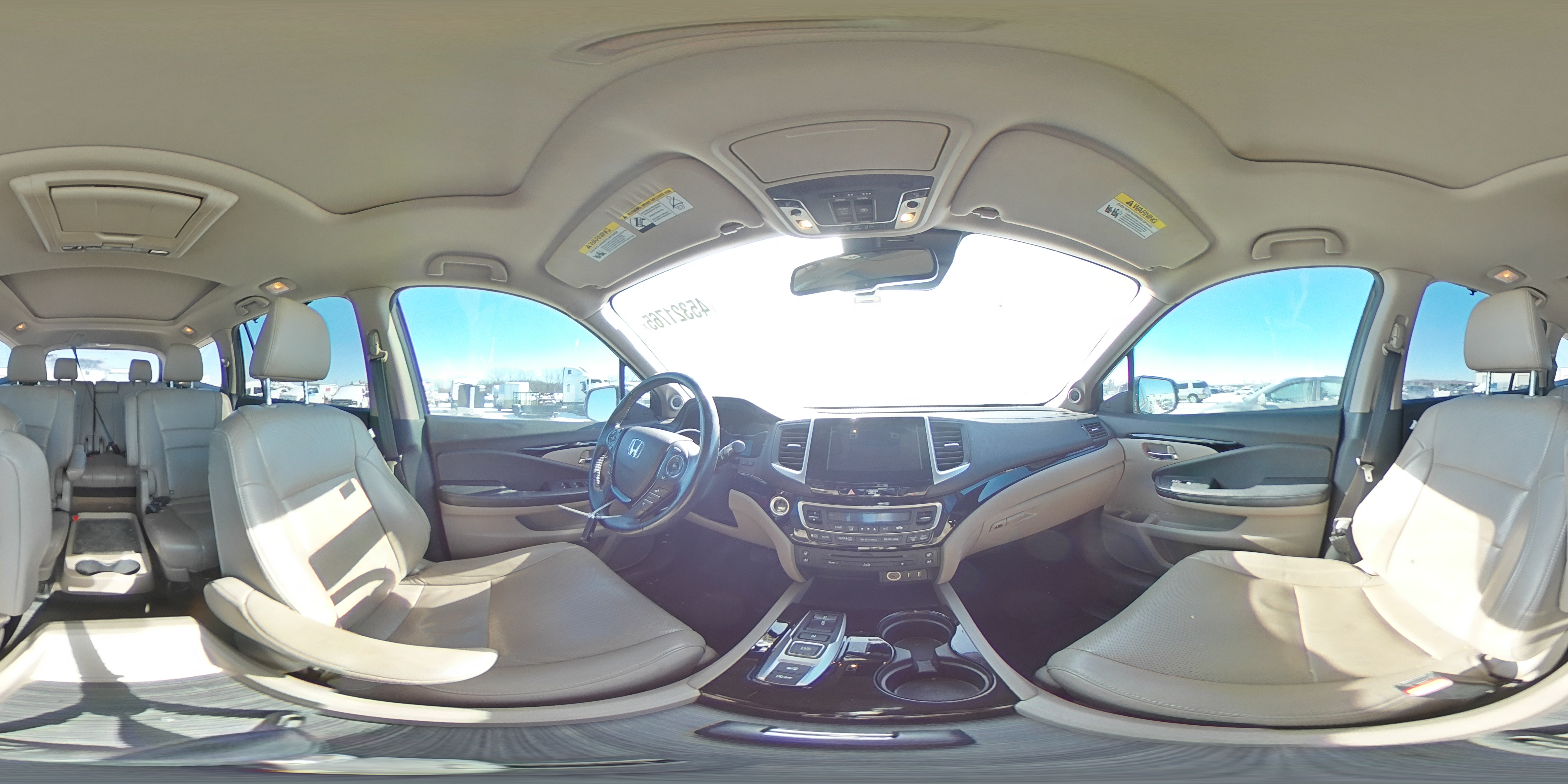 2016 Honda Pilot Elite VIN: 5FNYF6H06GB002601 Lot: 45321765