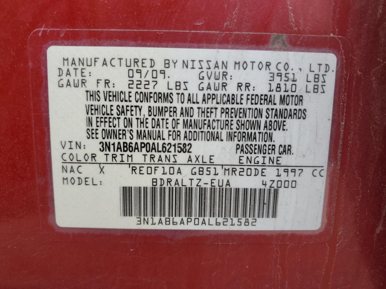 2010 Nissan Sentra - Image 13