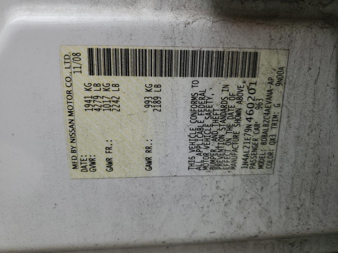 2009 Nissan Altima - Image 12