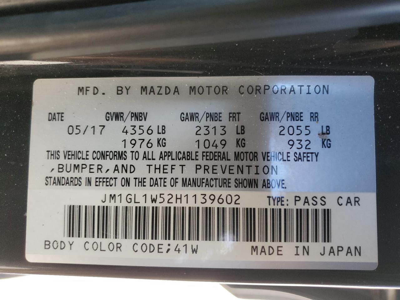 2017 Mazda 6 - Image 12