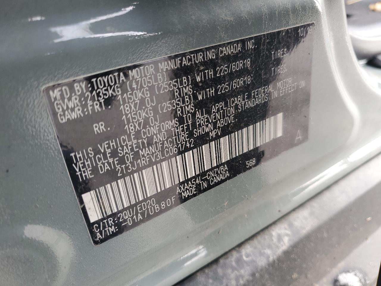 2020 Toyota RAV 4 - Image 14