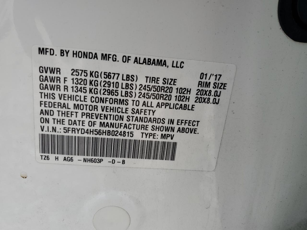 2017 Acura MDX - Image 13