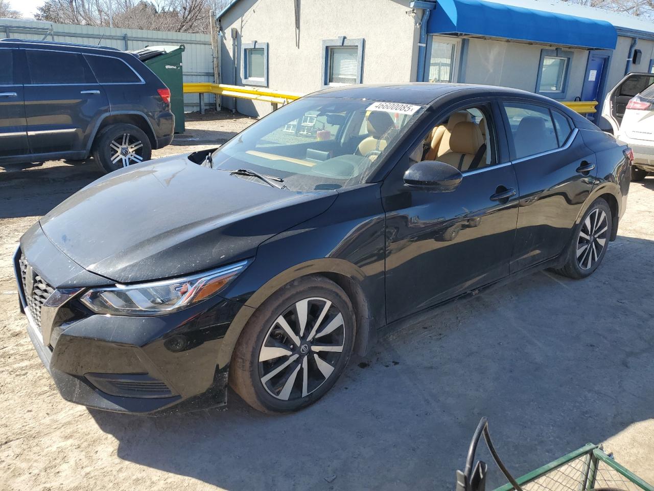 2021 Nissan Sentra Sv en Venta en Wichita, KS - Side