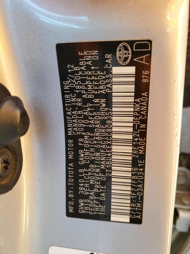 2012 Toyota Corolla - Image 13