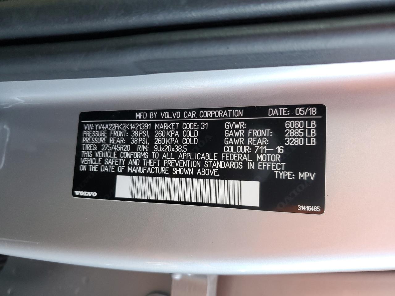 2019 Volvo XC90 - Image 13