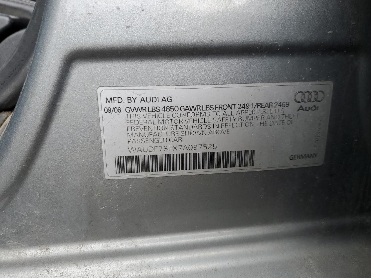 2007 Audi A4 - Image 12