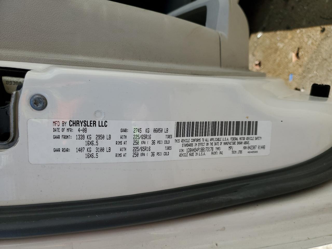 2008 Dodge Caravan - Image 14