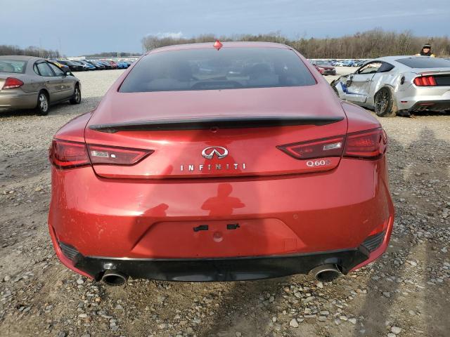  INFINITI Q60 2017 Красный