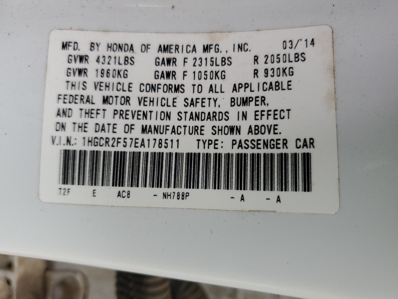 2014 Honda Accord - Image 14