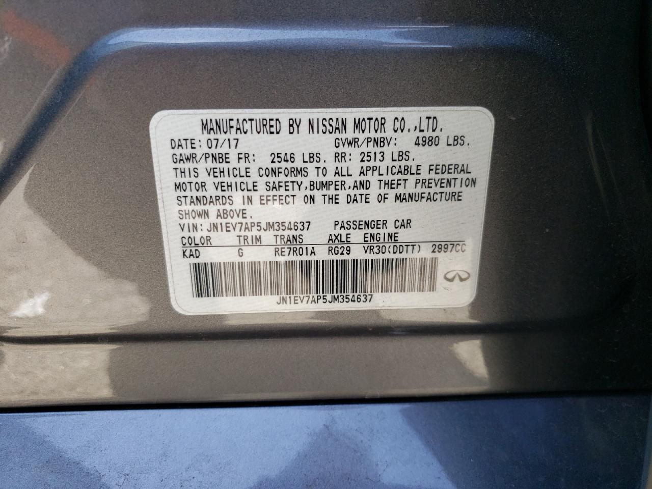 2018 Infiniti Q50 - Image 12