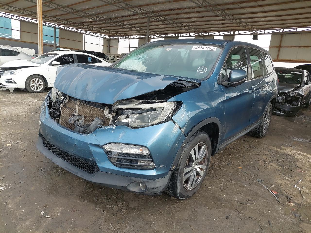 5FNYF5827HB700163 - 2017 HONDA PILOT - #45249285