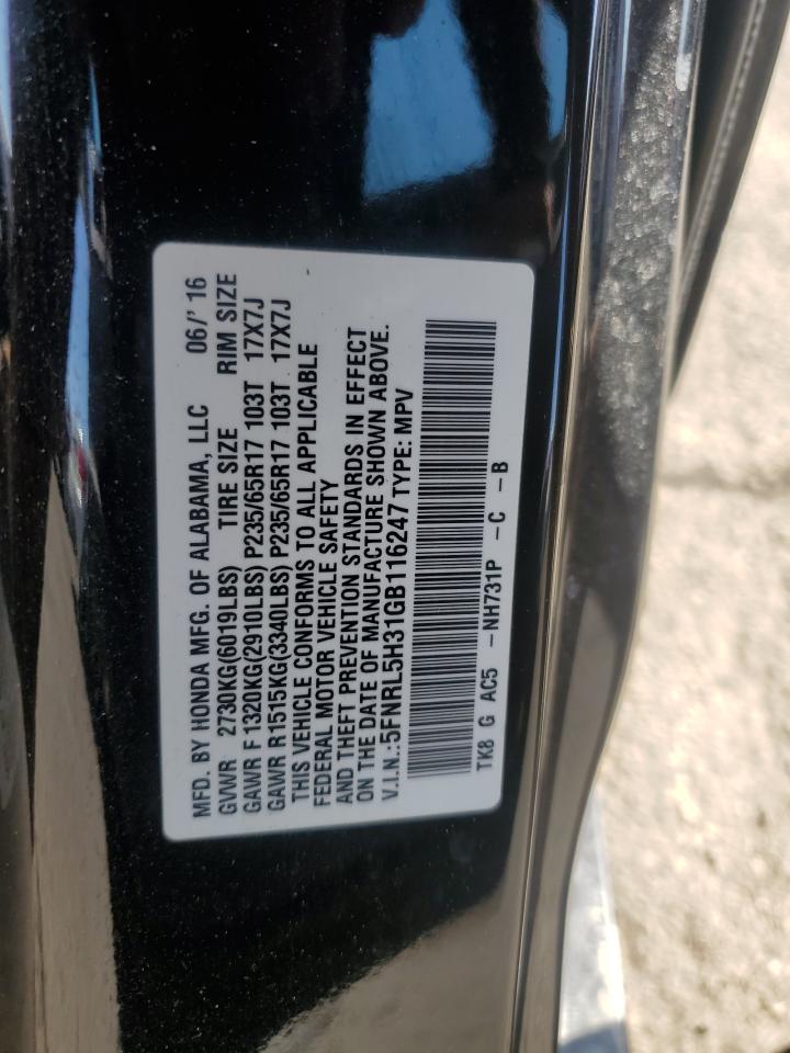 2016 Honda Odyssey - Image 15