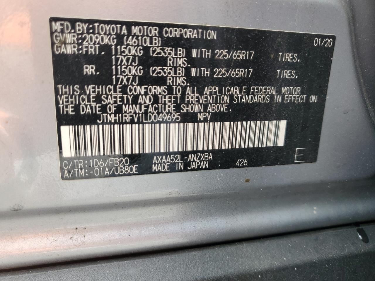 2020 Toyota RAV 4 - Image 14