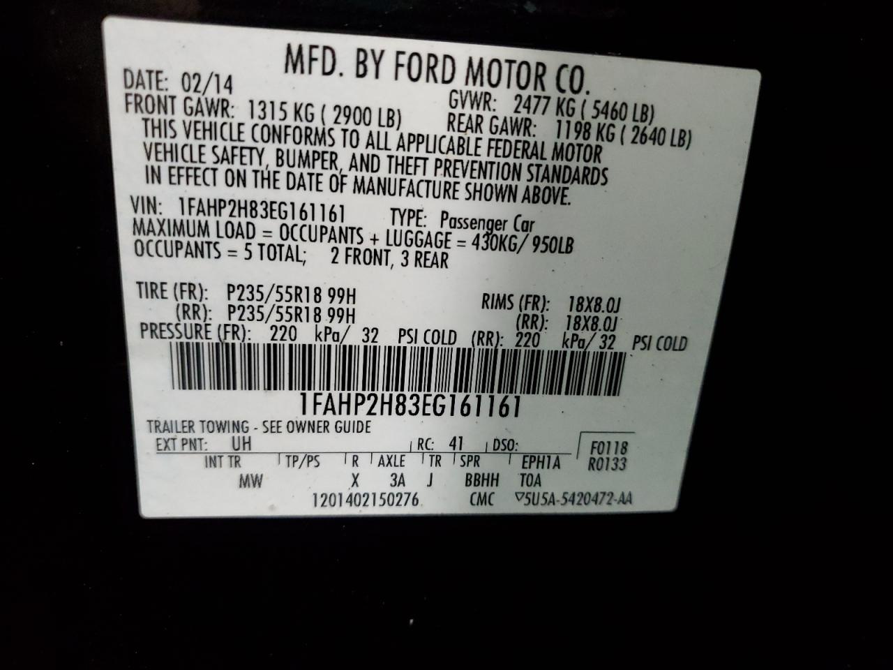 2014 Ford Taurus - Image 13