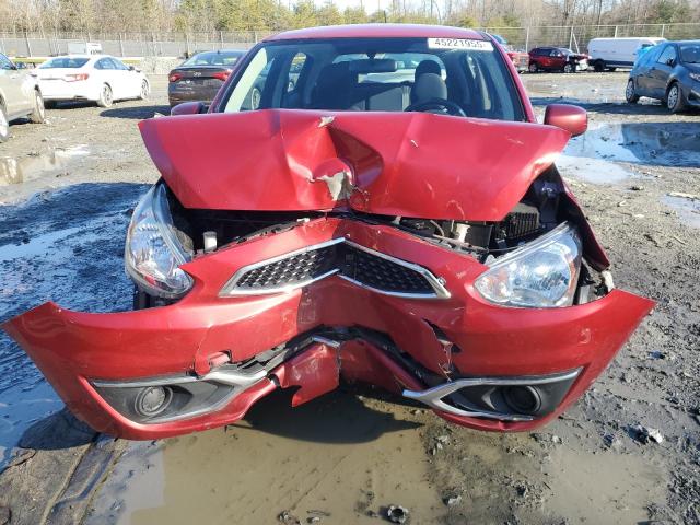  MITSUBISHI MIRAGE 2019 Czerwony