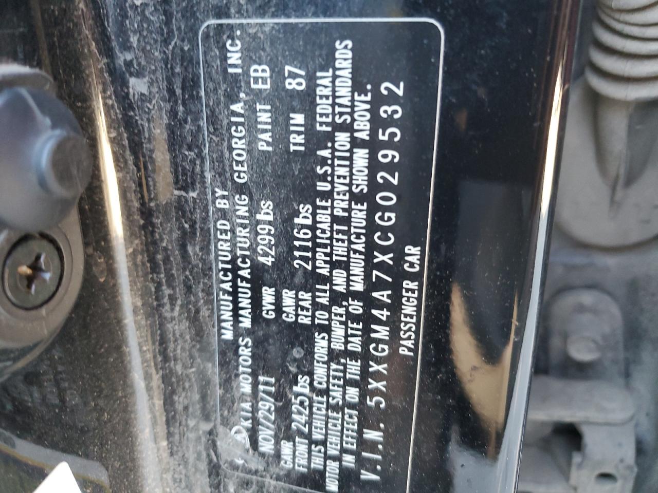 2012 Kia Optima - Image 12